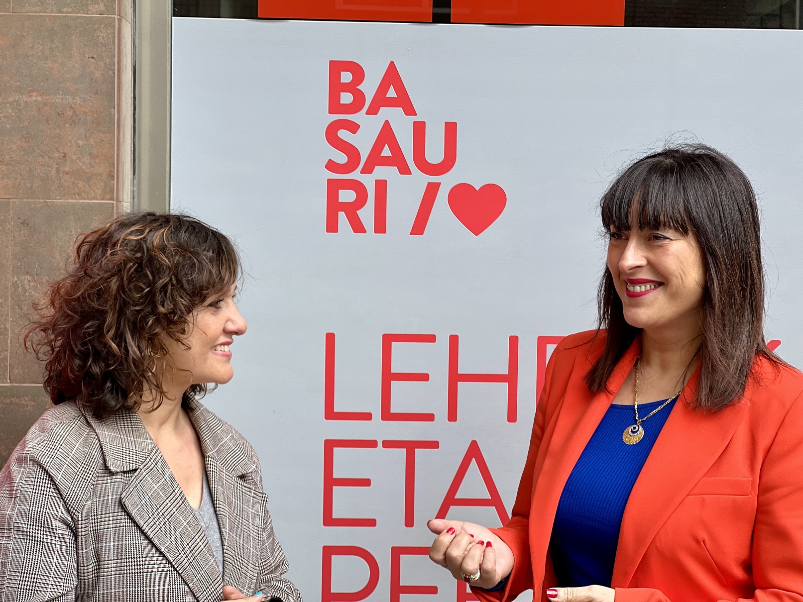 María Guijarro. Basauri. Políticas socialistas